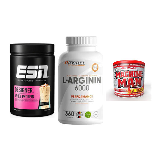 Definitionsphase-Set: ESN Designer + ProFuel L-Argi + Activlab – alle enthaltenen Artikel