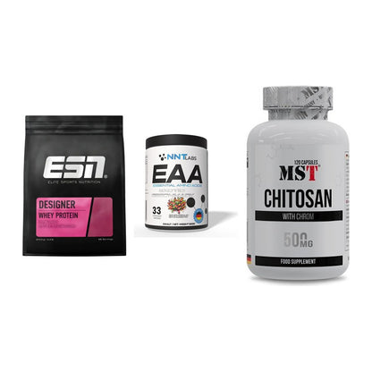 Definitionsphase-Set: ESN Designer + NNT EAA + MST Chitosan – alle enthaltenen Artikel