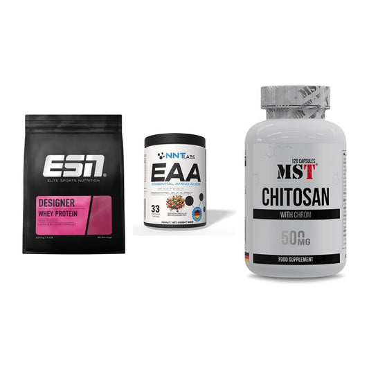 Definitionsphase-Set: ESN Designer + NNT EAA + MST Chitosan – alle enthaltenen Artikel