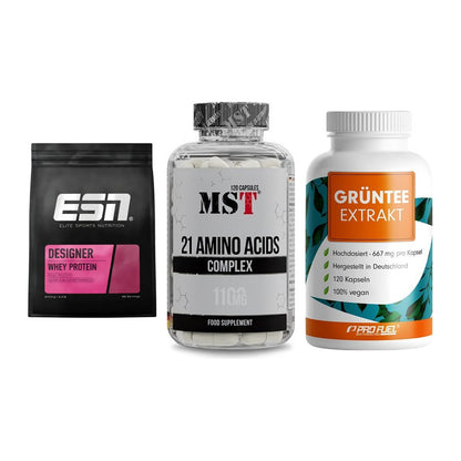 Definitionsphase-Set: ESN Designer + MST 21 Amino + ProFuel Grünte – alle enthaltenen Artikel