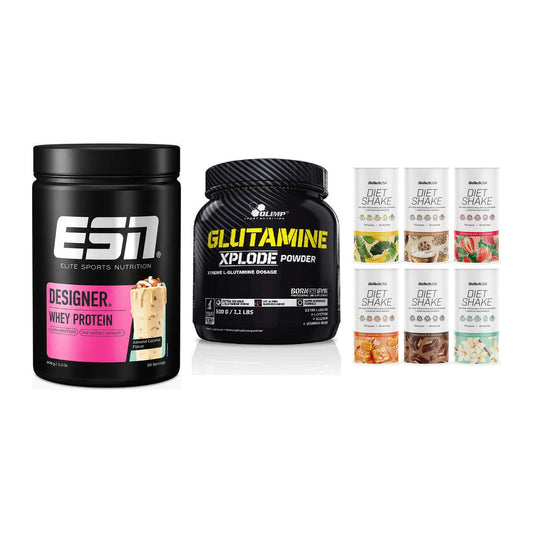 Definitionsphase-Set: ESN Designer + Olimp L-Glutam + BioTech Diet – alle enthaltenen Artikel