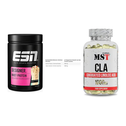 Definitionsphase-Set: ESN Designer + INLEAD L-Carni + MST CLA 1000mg – alle enthaltenen Artikel