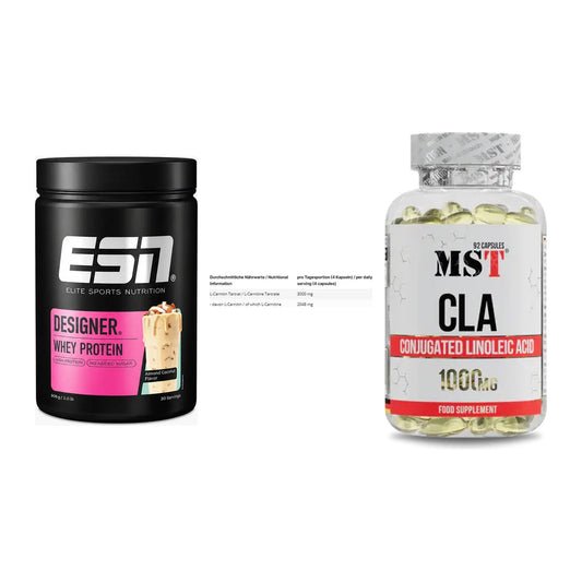 Definitionsphase-Set: ESN Designer + INLEAD L-Carni + MST CLA 1000mg – alle enthaltenen Artikel