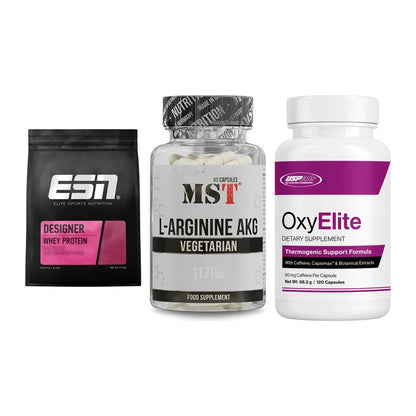 Definitionsphase-Set: ESN Designer + MST Arginin + USP Labs – alle enthaltenen Artikel