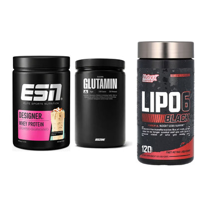 Definitionsphase-Set: ESN Designer + Big Zone + Nutrex Lipo 6 – alle enthaltenen Artikel