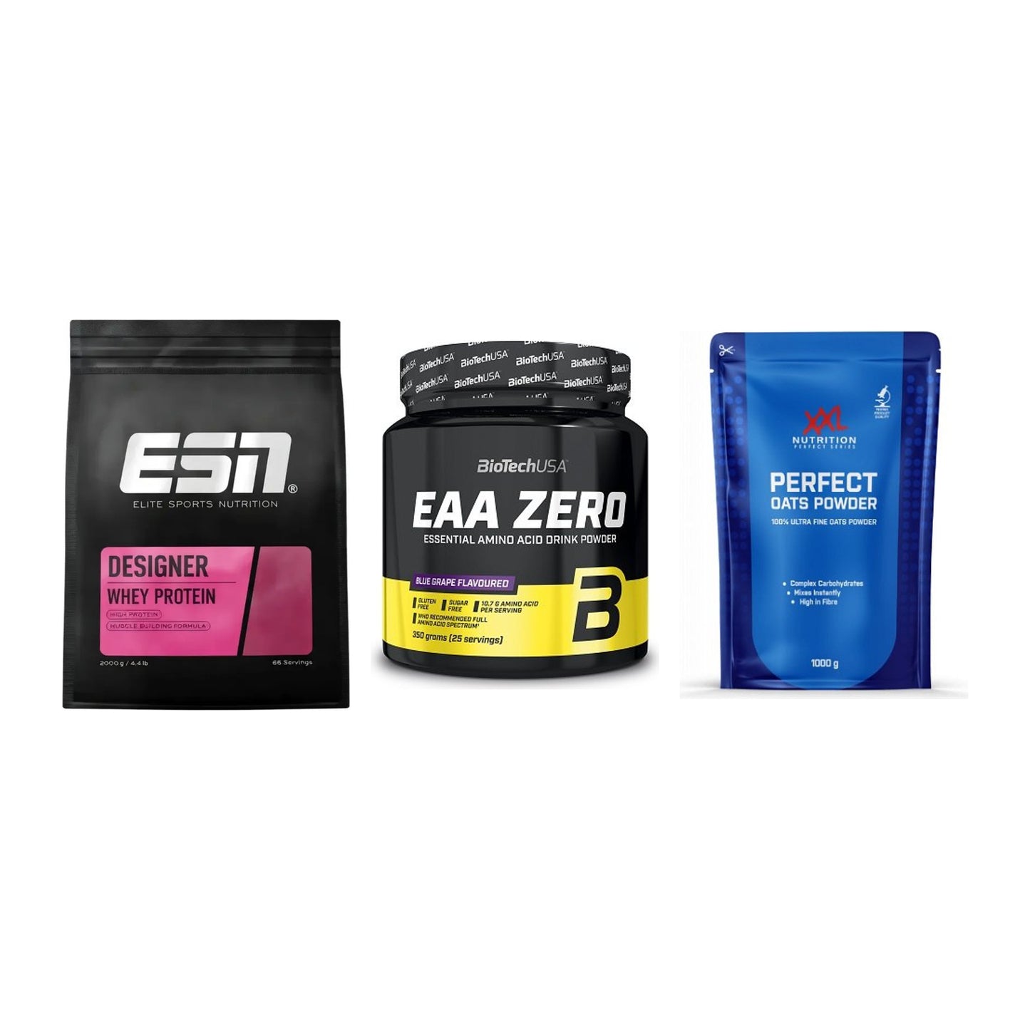 Definitionsphase-Set: ESN Designer + BioTech EAA + XXL Nutrition – alle enthaltenen Artikel