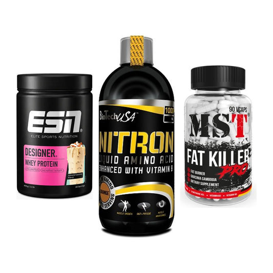 Definitionsphase-Set: ESN Designer + BioTech Liquid + MST Fat Killer – alle enthaltenen Artikel