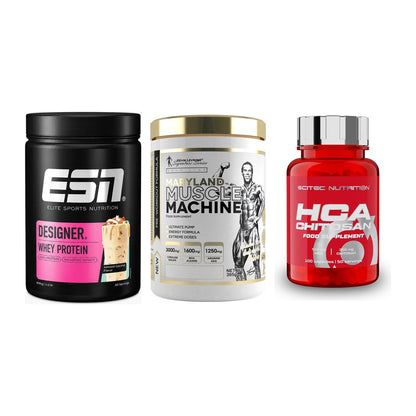 Definitionsphase-Set: ESN Designer + Kevin Levrone + Scitec HCA-Chi – alle enthaltenen Artikel