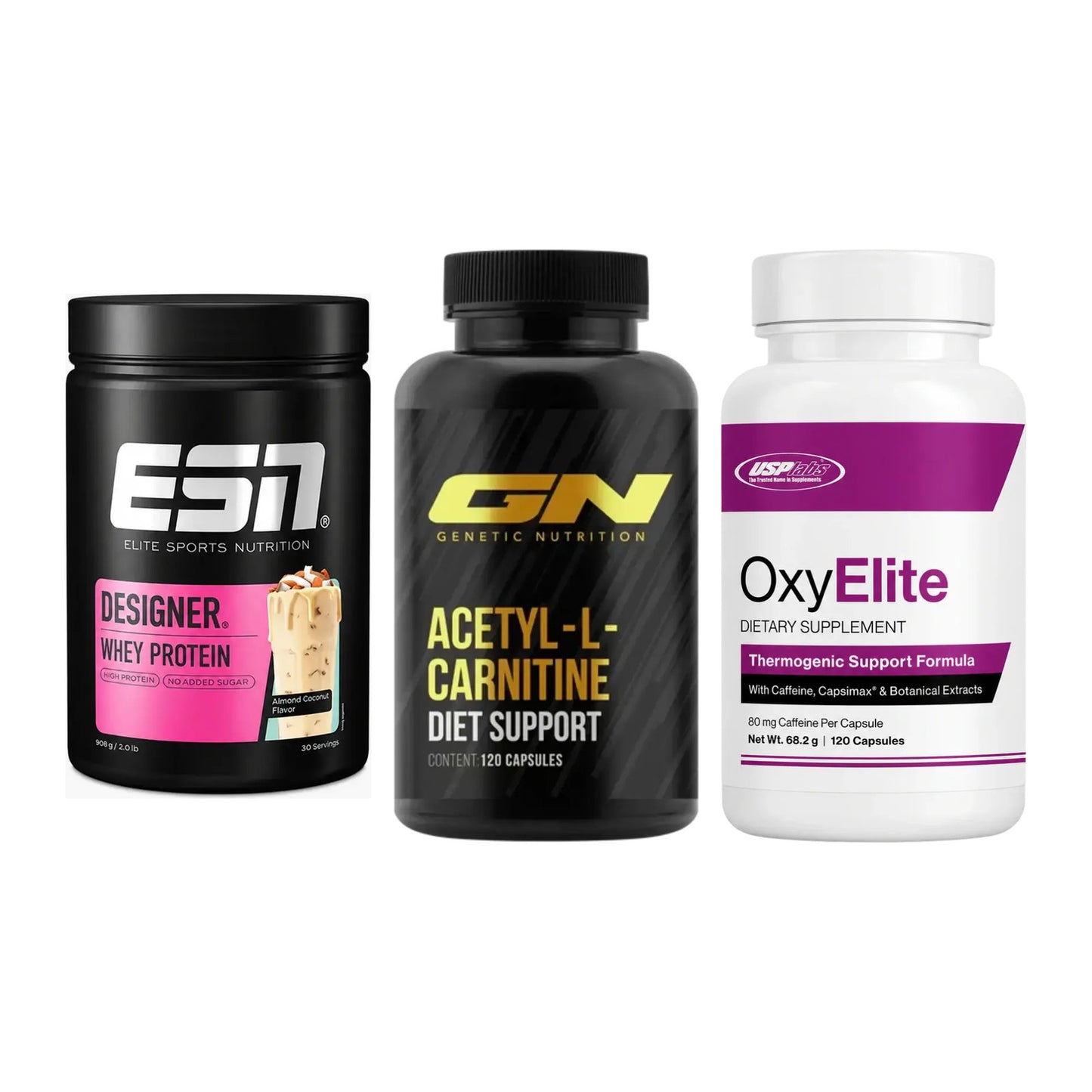 Definitionsphase-Set: ESN Designer + GN Acetyl + USP Labs – alle enthaltenen Artikel