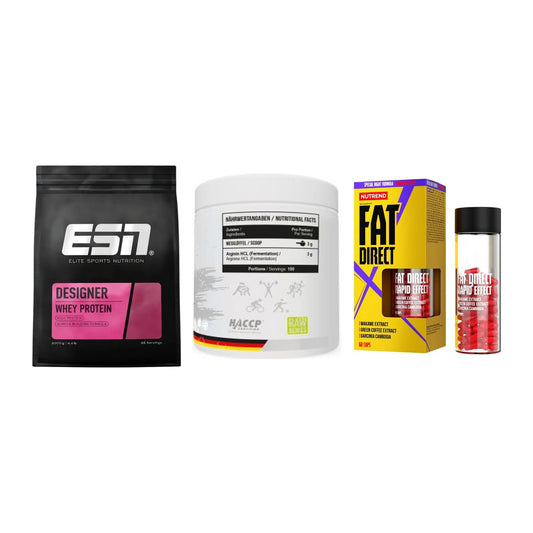 Definitionsphase-Set: ESN Designer + MST Arginine + Nutrend Fat – alle enthaltenen Artikel