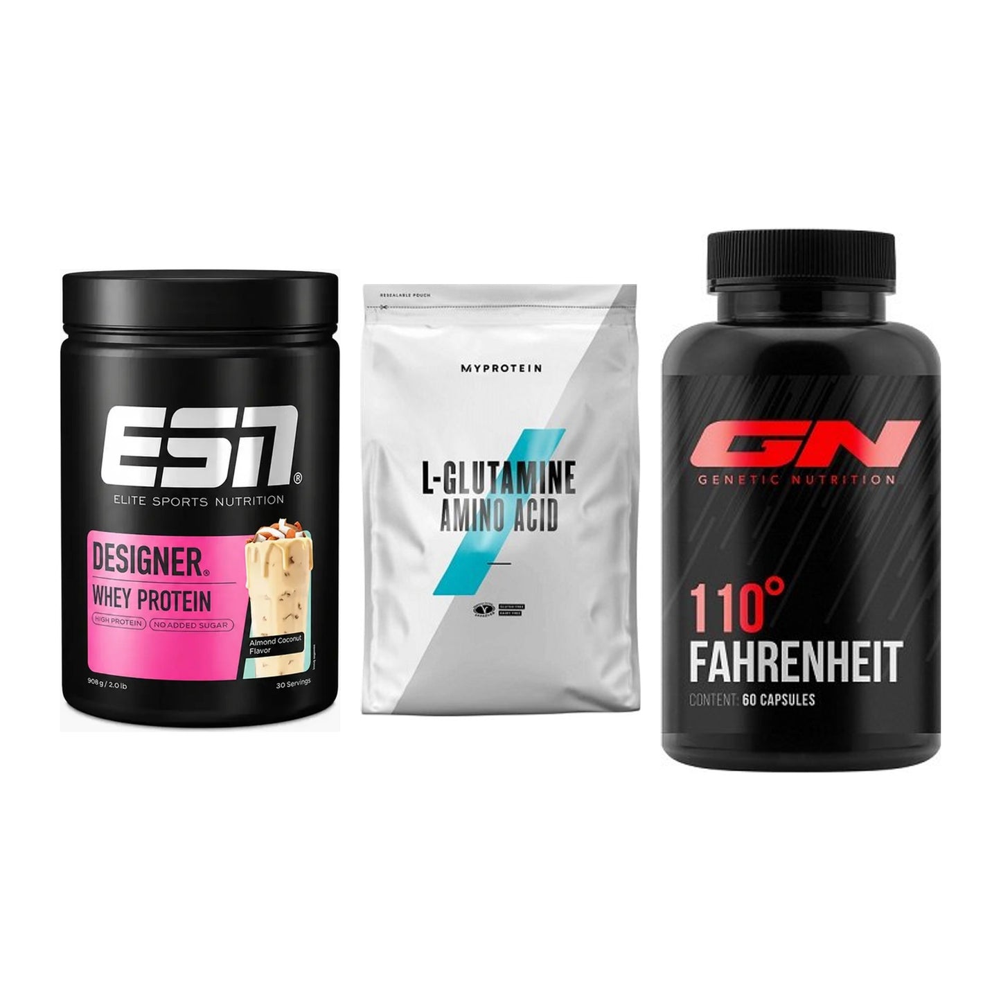 Definitionsphase-Set: ESN Designer + MyProtein + GN 110 Fahrenh – alle enthaltenen Artikel