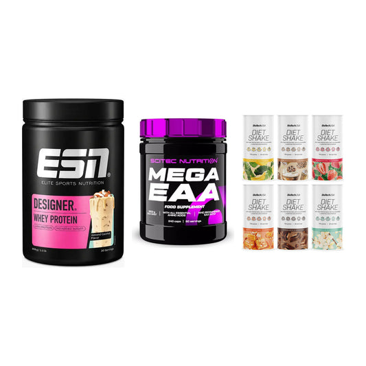 Definitionsphase-Set: ESN Designer + Scitec Mega + BioTech Diet – alle enthaltenen Artikel