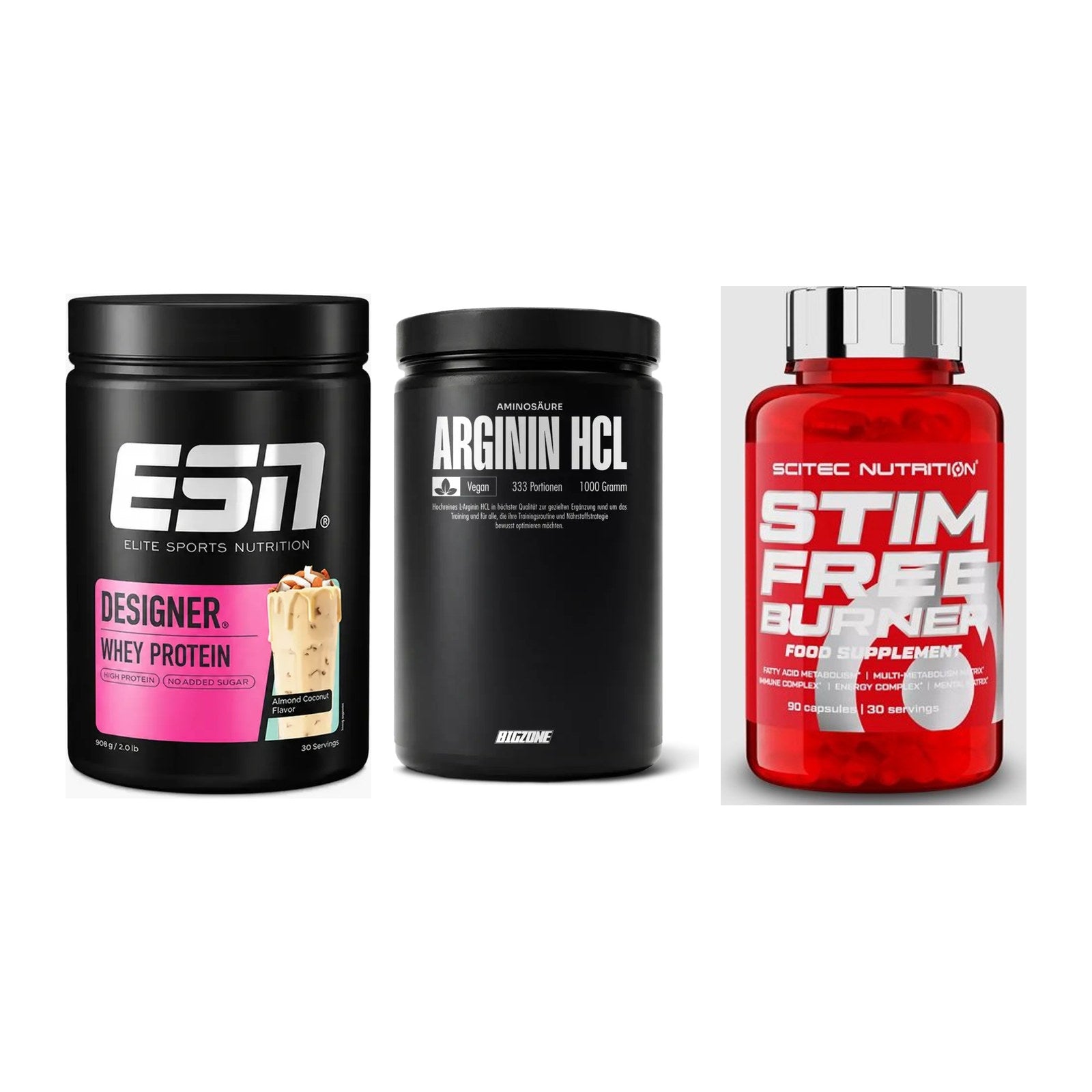 Definitionsphase-Set: ESN Designer + Big Zone + Scitec Stim – alle enthaltenen Artikel