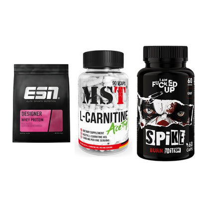 Definitionsphase-Set: ESN Designer + MST L-Carnitin + Swedish Supple – alle enthaltenen Artikel