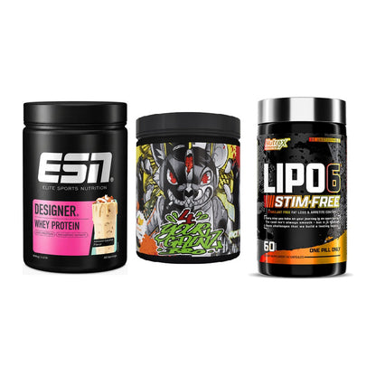 Definitionsphase-Set: ESN Designer + BPS-Pharma + Nutrex Lipo 6 – alle enthaltenen Artikel