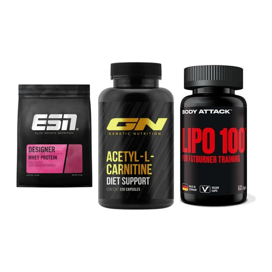 Definitionsphase-Set: ESN Designer + GN Acetyl + Body Attack – alle enthaltenen Artikel