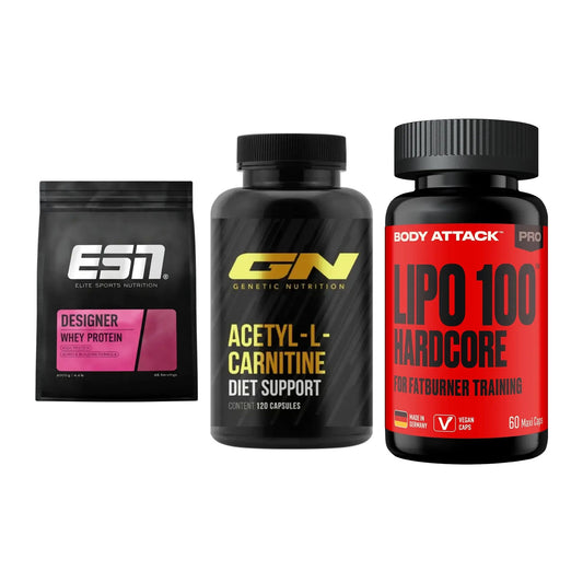 Definitionsphase-Set: ESN Designer + GN Acetyl + Body Attack – alle enthaltenen Artikel
