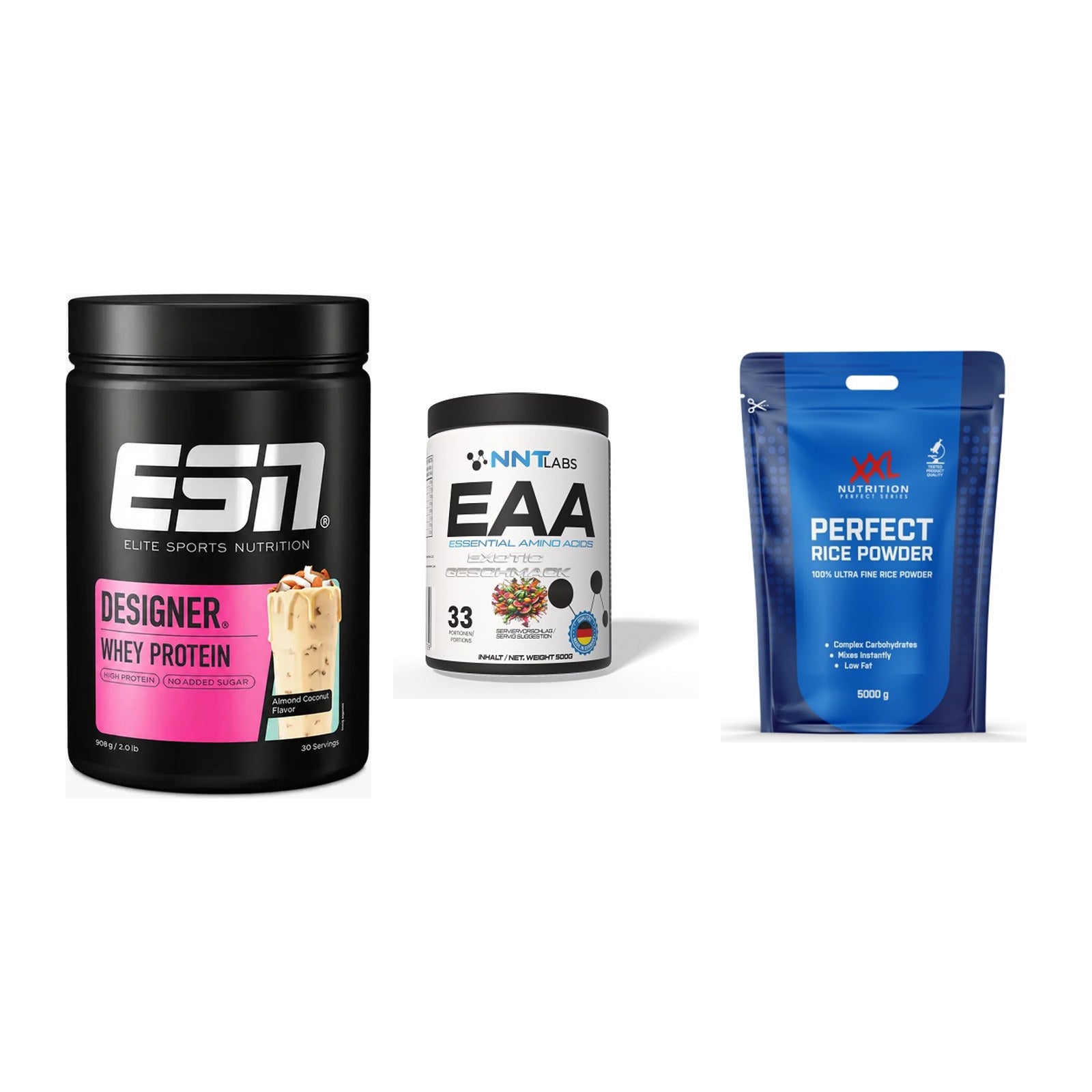 Definitionsphase-Set: ESN Designer + NNT EAA + XXL Nutrition – alle enthaltenen Artikel