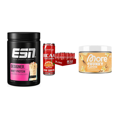 Definitionsphase-Set: ESN Designer + Activlab BCAA + More Nutrition – alle enthaltenen Artikel