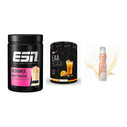 Definitionsphase-Set: ESN Designer + MST EAA & BCAA + More Nutrition – alle enthaltenen Artikel