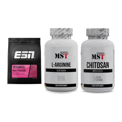 Definitionsphase-Set: ESN Designer + MST L-Arginine + MST Chitosan – alle enthaltenen Artikel