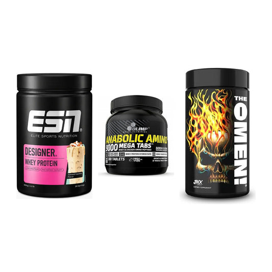 Definitionsphase-Set: ESN Designer + Olimp Anabolic + JNX Sports – alle enthaltenen Artikel