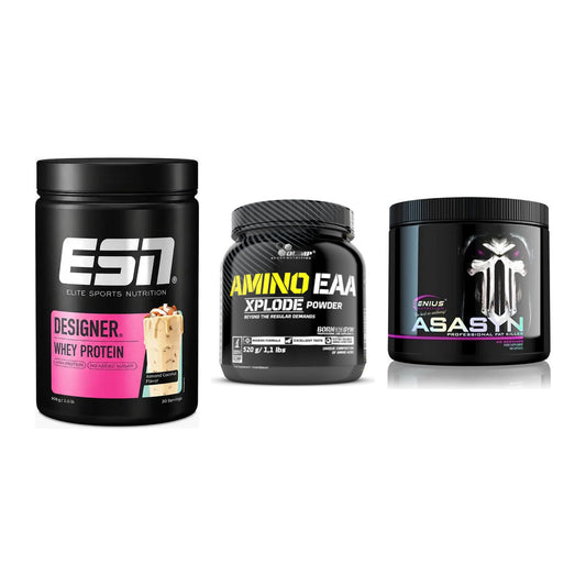 Definitionsphase-Set: ESN Designer + Olimp Amino + Genius Nutriti – alle enthaltenen Artikel