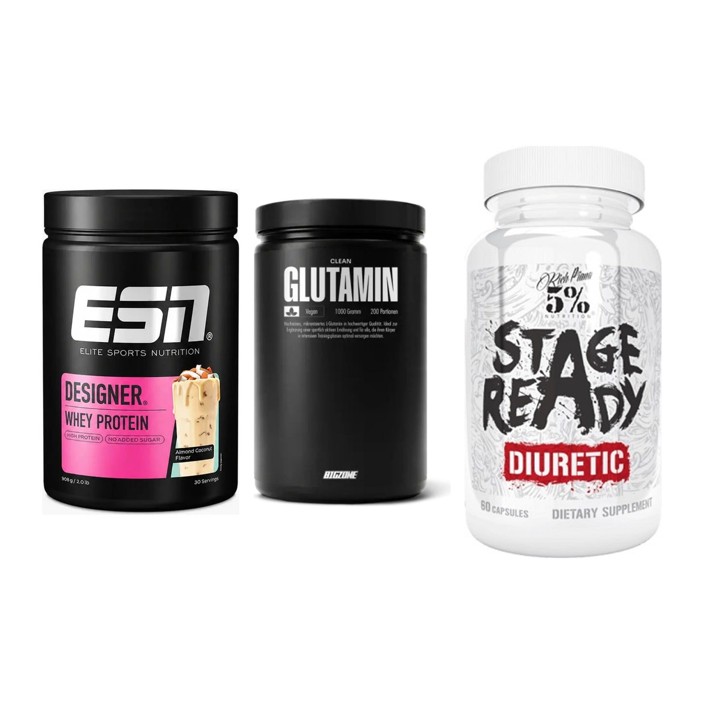 Definitionsphase-Set: ESN Designer + Big Zone + 5% Nutrition – alle enthaltenen Artikel