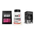 Definitionsphase-Set: ESN Designer + MST L-Carnitin + BioTech Black – alle enthaltenen Artikel