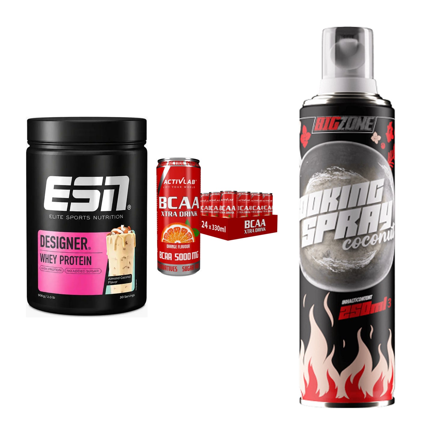 Definitionsphase-Set: ESN Designer + Activlab BCAA + Big Zone – alle enthaltenen Artikel