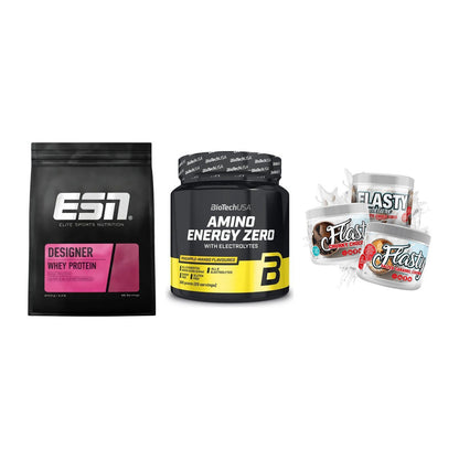 Definitionsphase-Set: ESN Designer + BioTech Amino + Sinob Flasty – alle enthaltenen Artikel