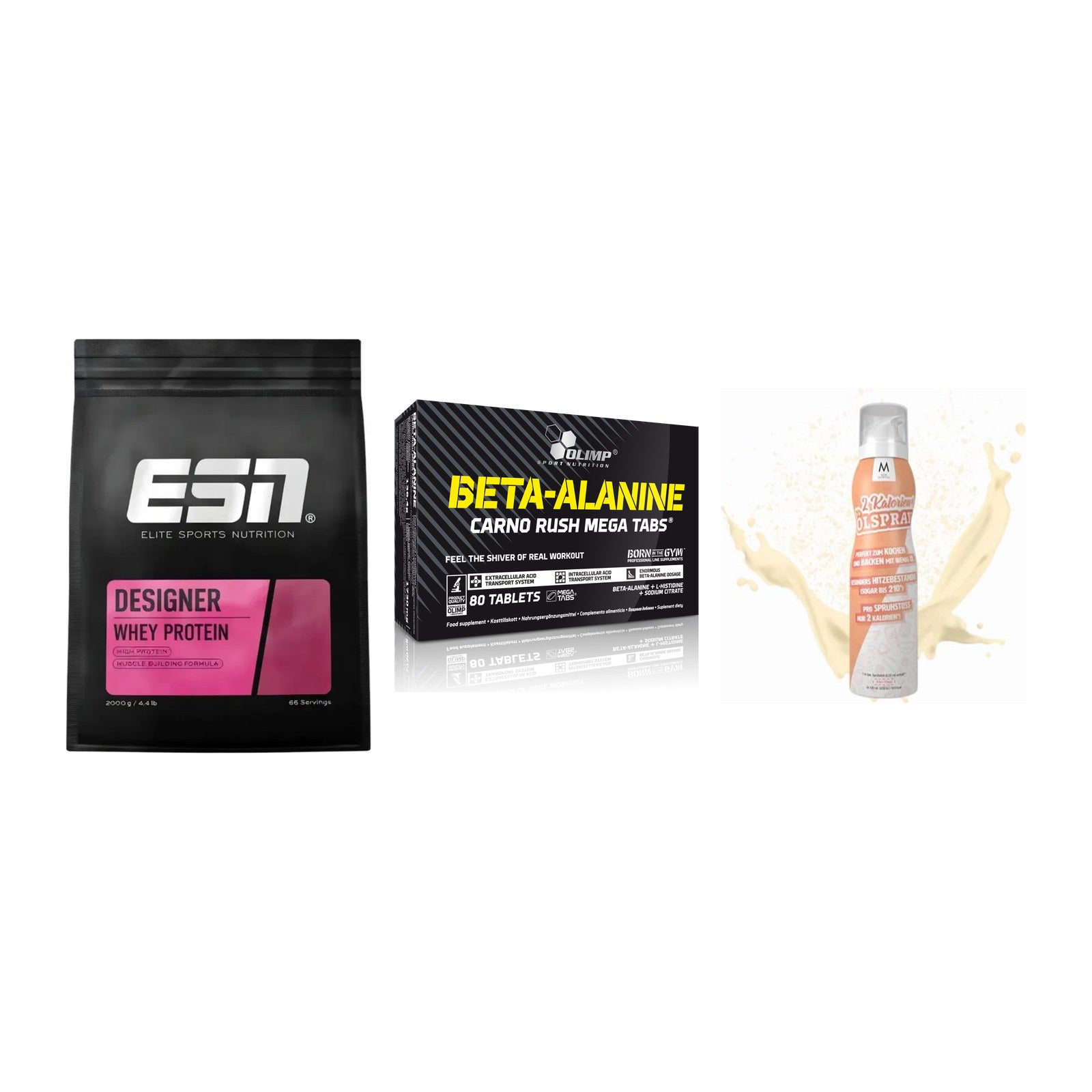 Definitionsphase-Set: ESN Designer + Olimp Beta-Ala + More Nutrition – alle enthaltenen Artikel