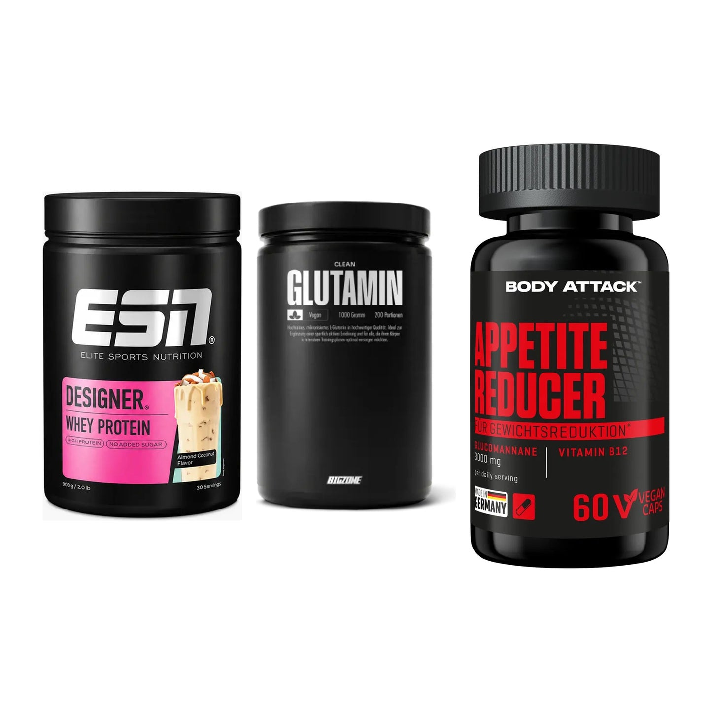 Definitionsphase-Set: ESN Designer + Big Zone + Body Attack – alle enthaltenen Artikel