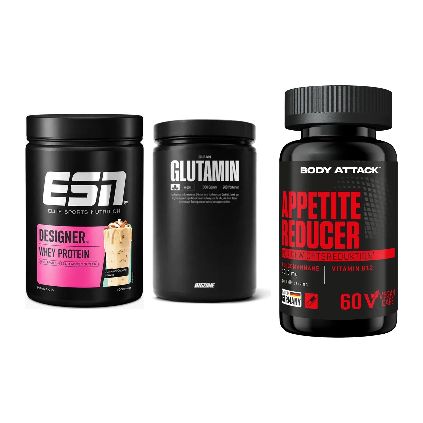 Definitionsphase-Set: ESN Designer + Big Zone + Body Attack – alle enthaltenen Artikel