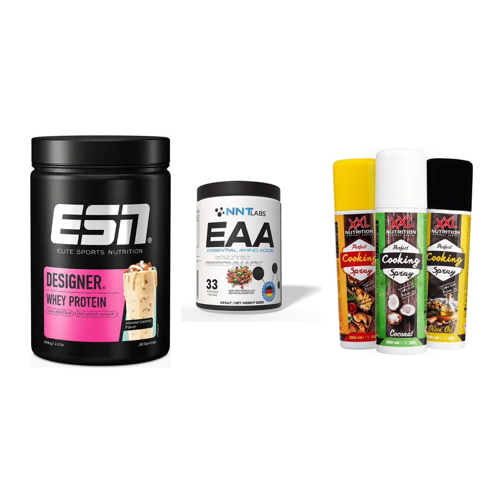 Definitionsphase-Set: ESN Designer + NNT EAA + XXL Nutrition – alle enthaltenen Artikel
