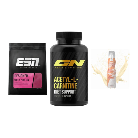 Definitionsphase-Set: ESN Designer + GN Acetyl + More Nutrition – alle enthaltenen Artikel