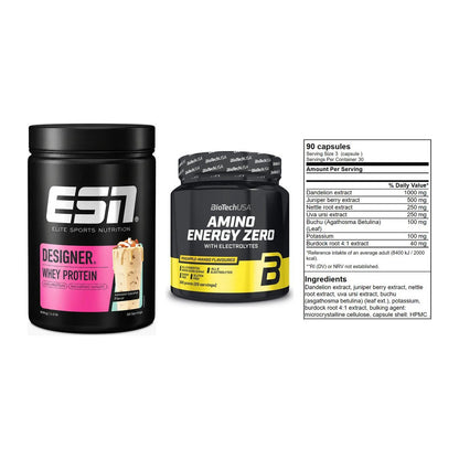 Definitionsphase-Set: ESN Designer + BioTech Amino + GN Shred Cuts – alle enthaltenen Artikel