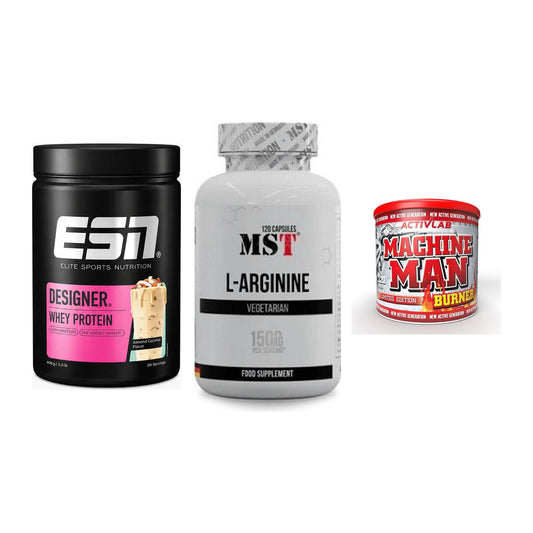 Definitionsphase-Set: ESN Designer + MST L-Arginine + Activlab – alle enthaltenen Artikel