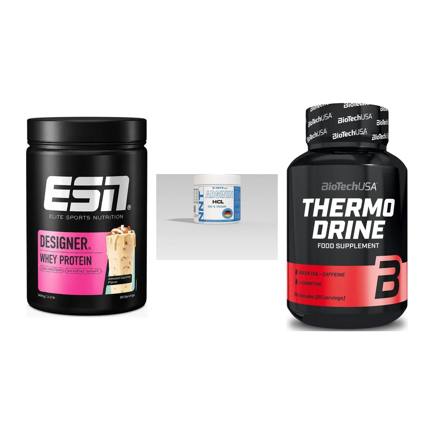 Definitionsphase-Set: ESN Designer + NNT Arginin + BioTech Thermo – alle enthaltenen Artikel
