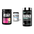 Definitionsphase-Set: ESN Designer + NNT Glutamin + Nutrex Burn 30 – alle enthaltenen Artikel