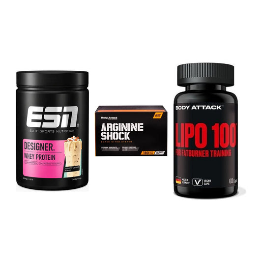 Definitionsphase-Set: ESN Designer + Body Attack + 1 weitere – alle enthaltenen Artikel