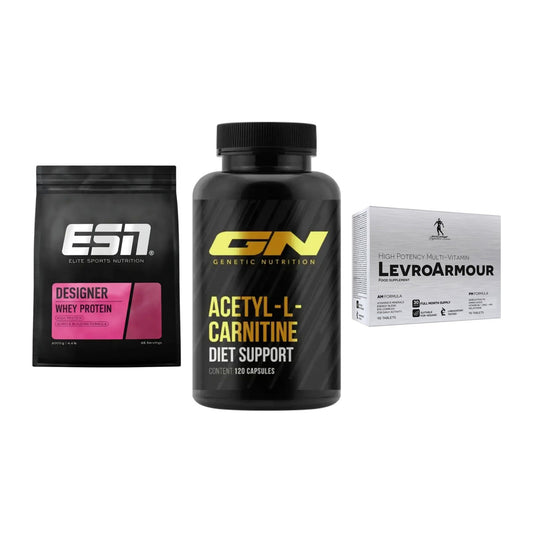 Definitionsphase-Set: ESN Designer + GN Acetyl + Kevin Levrone – alle enthaltenen Artikel