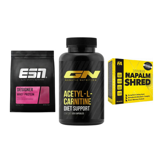 Definitionsphase-Set: ESN Designer + GN Acetyl + FA Nutrition – alle enthaltenen Artikel