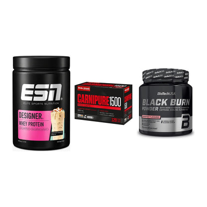 Definitionsphase-Set: ESN Designer + Body Attack + BioTech Black – alle enthaltenen Artikel