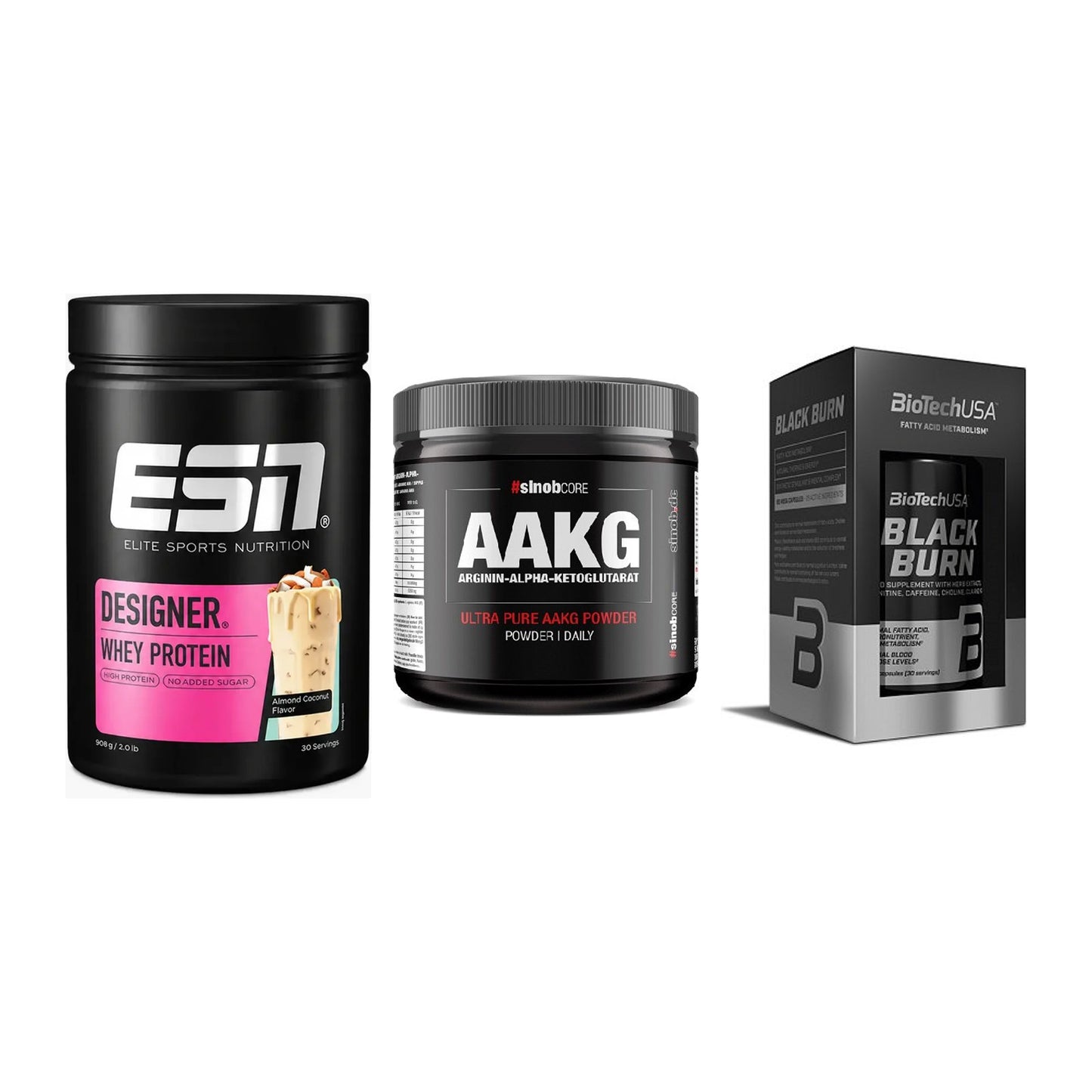 Definitionsphase-Set: ESN Designer + Sinob Core + BioTech Black – alle enthaltenen Artikel