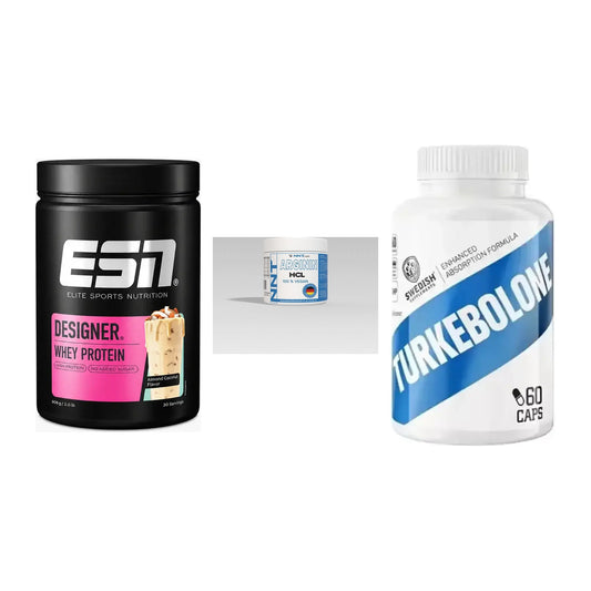 Definitionsphase-Set: ESN Designer + NNT Arginin + Swedish Supple – alle enthaltenen Artikel
