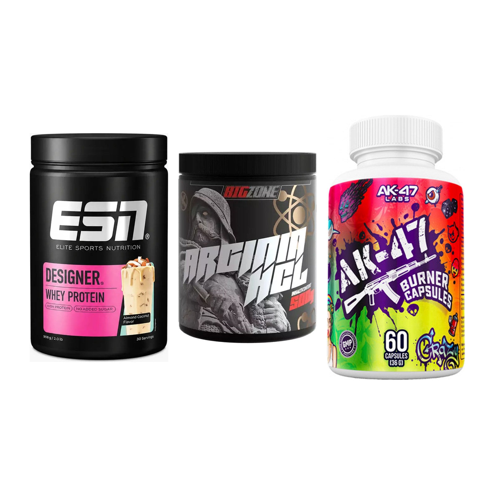 Definitionsphase-Set: ESN Designer + Big Zone + AK47 Labs – alle enthaltenen Artikel