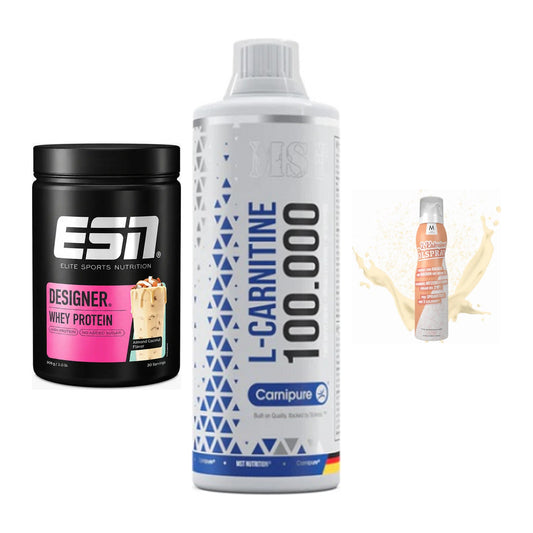 Definitionsphase-Set: ESN Designer + MST L-Carnitin + More Nutrition – alle enthaltenen Artikel