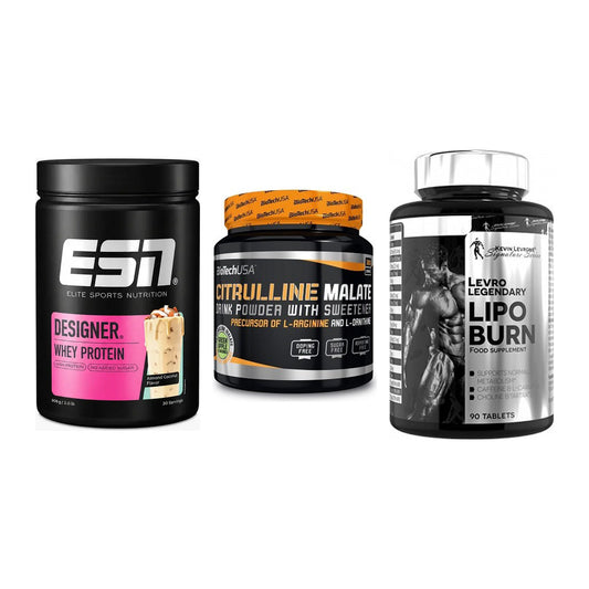 Definitionsphase-Set: ESN Designer + BioTech Citrul + Kevin Levrone – alle enthaltenen Artikel