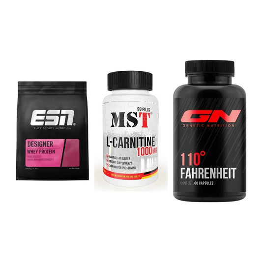 Definitionsphase-Set: ESN Designer + MST L-Carnitin + GN 110 Fahrenh – alle enthaltenen Artikel